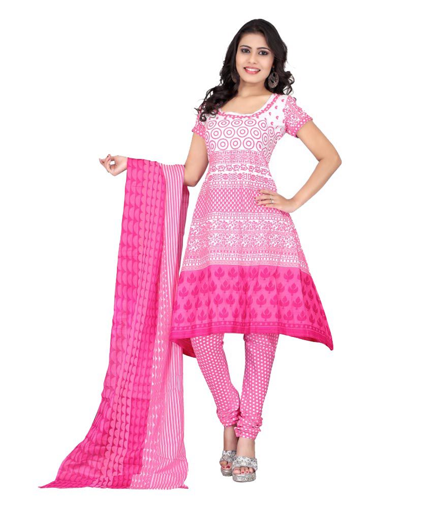 Kuki Exclusive Designer fancy Printed Cotton Dress material - Buy Kuki ...