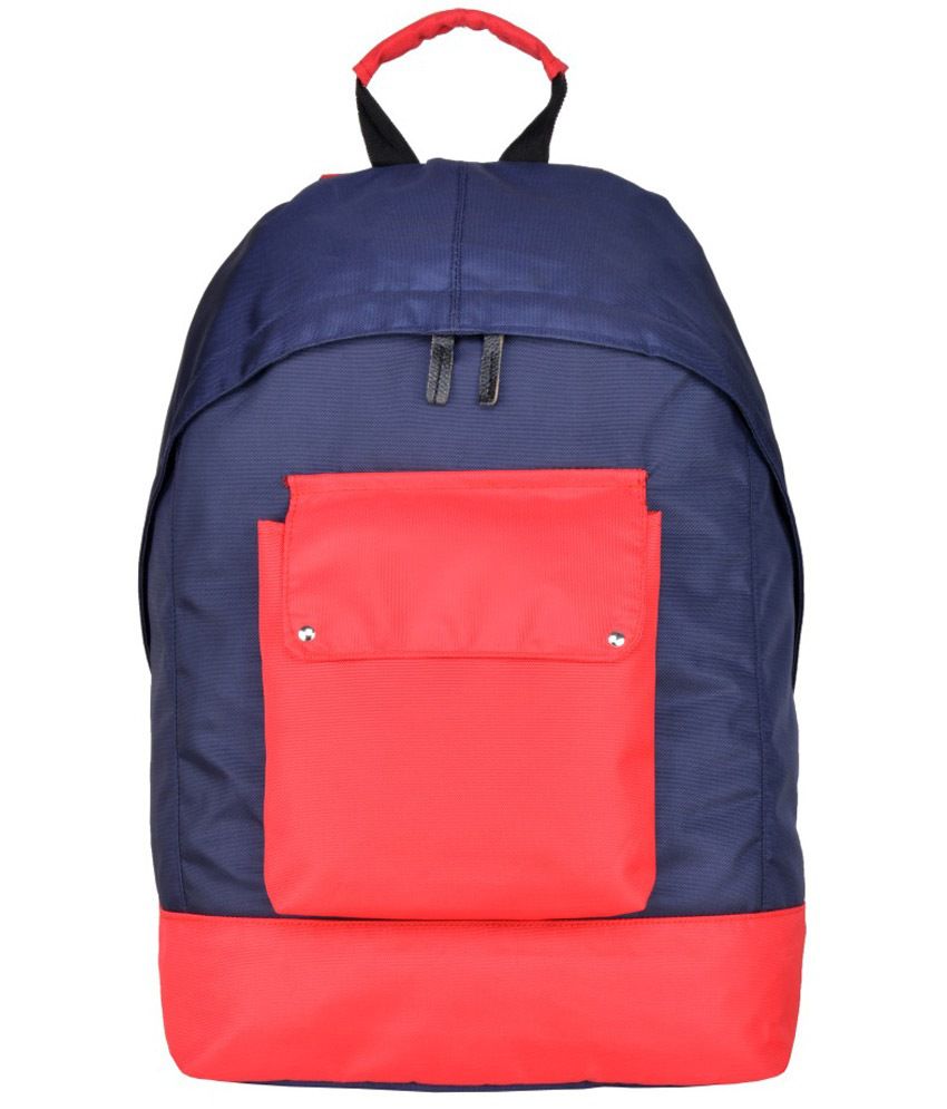 Red Chilli Navy Blue And Red Backpack - Buy Red Chilli Navy Blue And ...