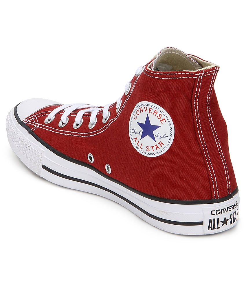 Converse Red Sneaker Shoes - Buy Converse Red Sneaker Shoes Online at ...