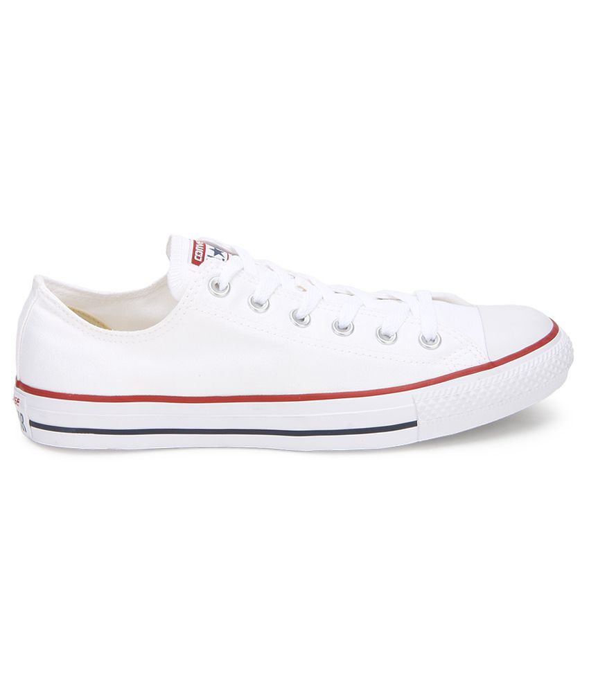 Converse White Sneaker - Buy Converse White Sneaker Shoes Online at Prices in India on Snapdeal