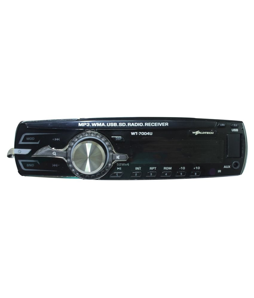 Worldtech Black Car Stereo Buy Worldtech Black Car Stereo Online at