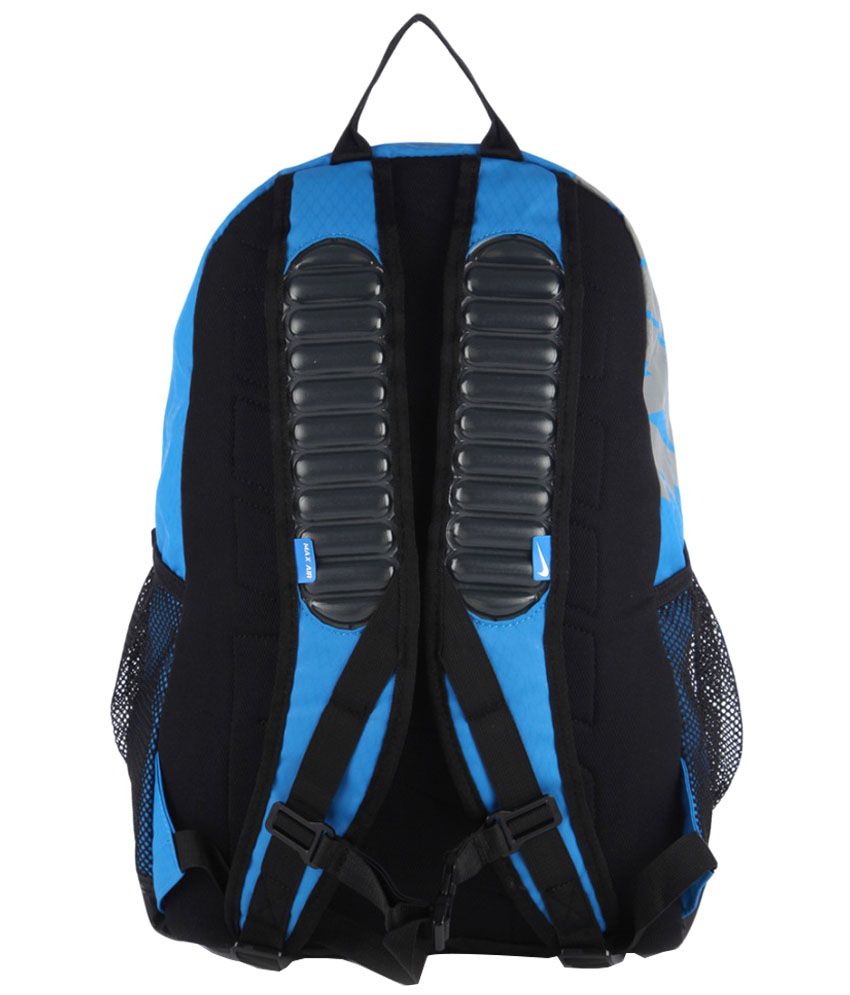 light blue nike mesh backpack