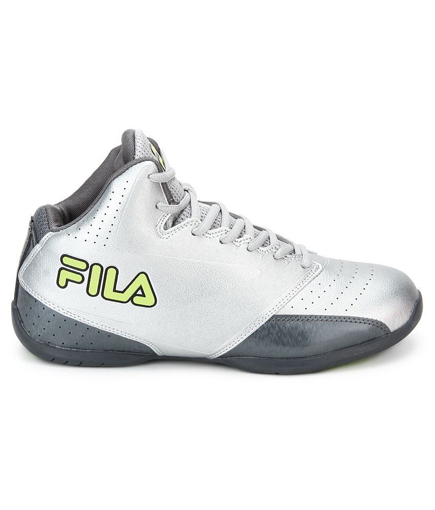 fila silver sneakers