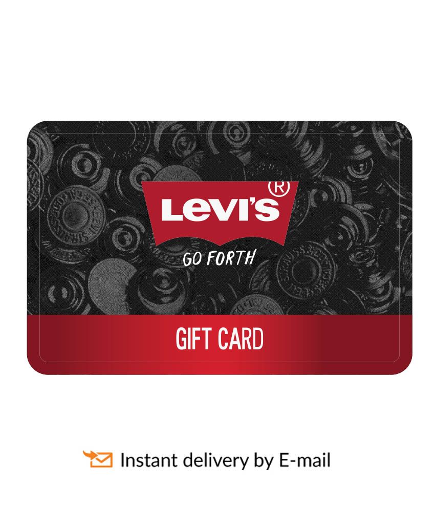 Levi's EGift Card Buy Online on Snapdeal