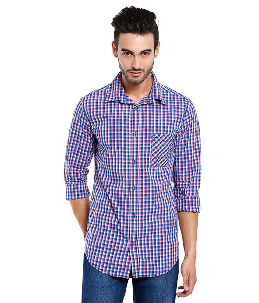 Vintage Purple Casual Shirt - Buy Vintage Purple Casual Shirt Online at ...