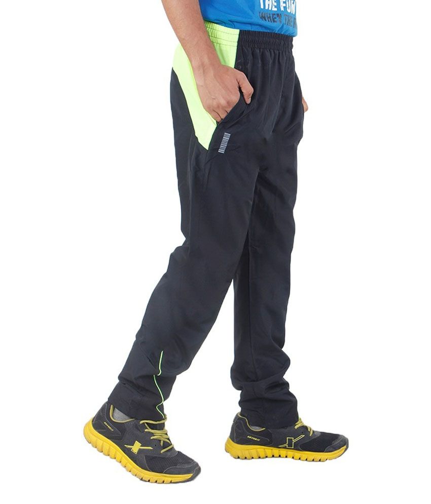 polyester fabric track pants