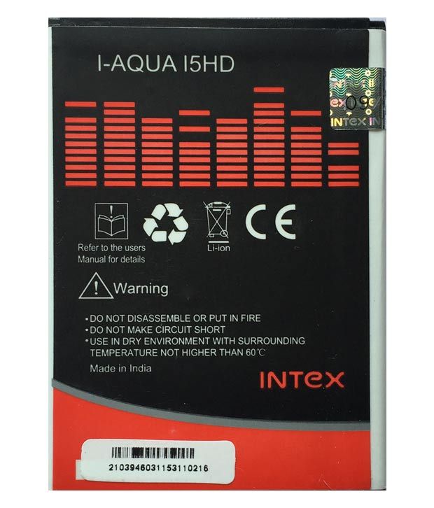 intex irist battery