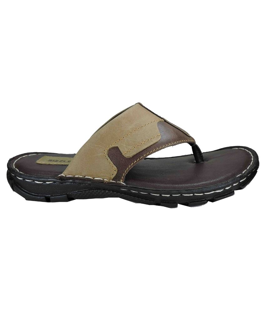Sizzlers Brown Daily Wear Slippers Price in India- Buy Sizzlers Brown Daily Wear Slippers Online 