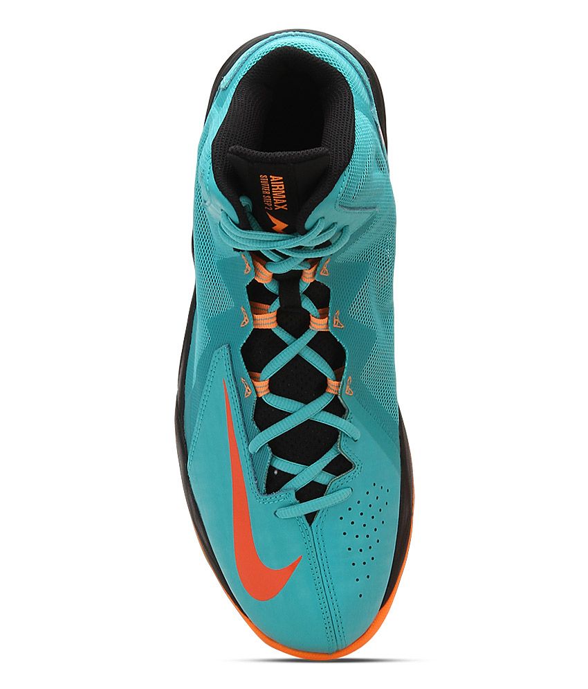 Nike Air Max Stutter Step 2 Turquoise Sport Shoes - Buy ...
