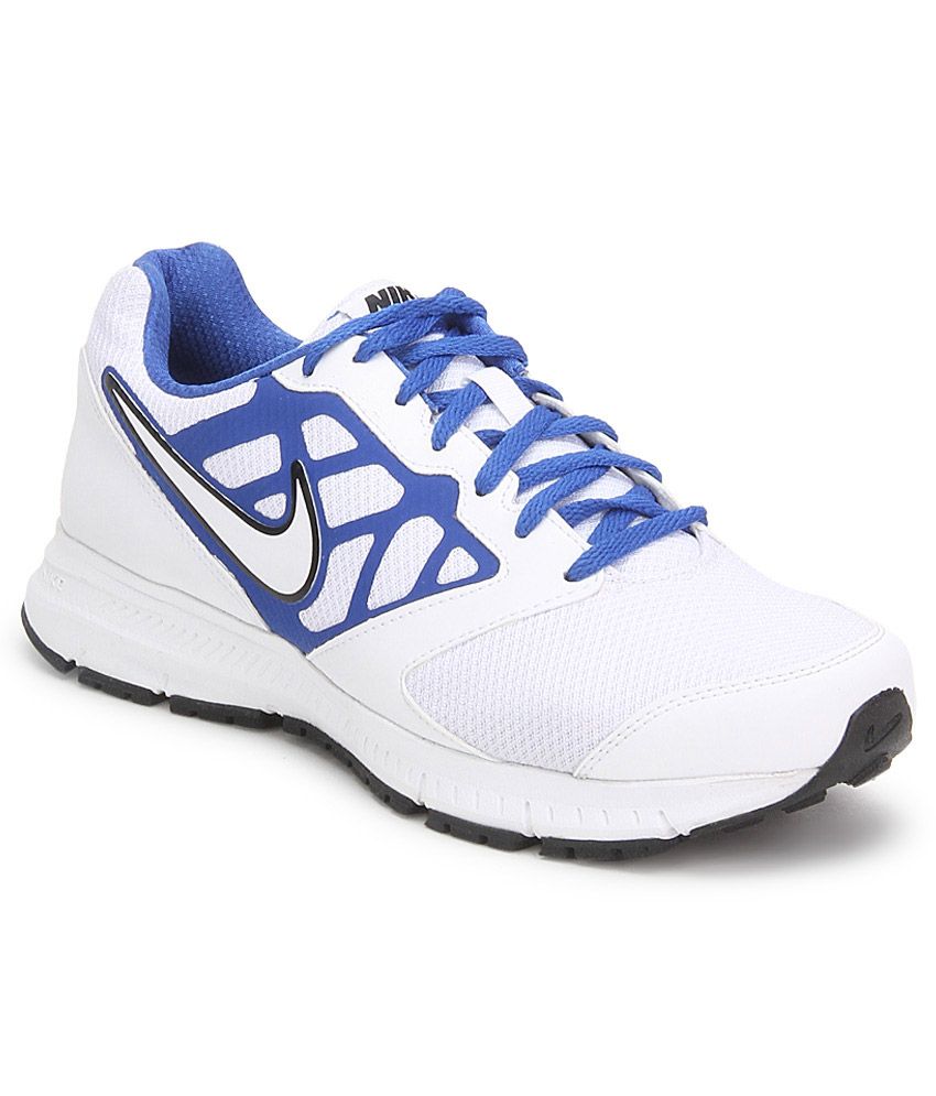 Nike Downshifter 6 Msl White Sport Shoes Nike Downshifter 6 Msl White Sport Shoes