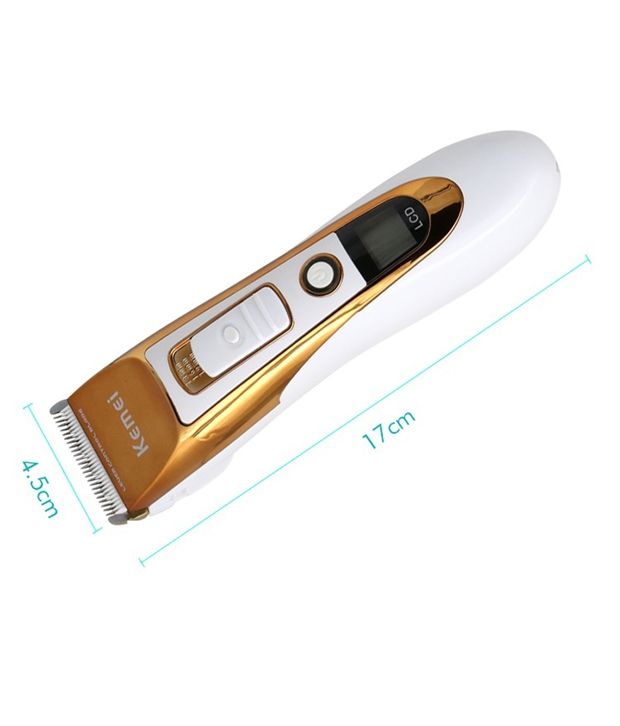 Kemei KM-3920 Professional Hair Clipper with LCD Display External ...