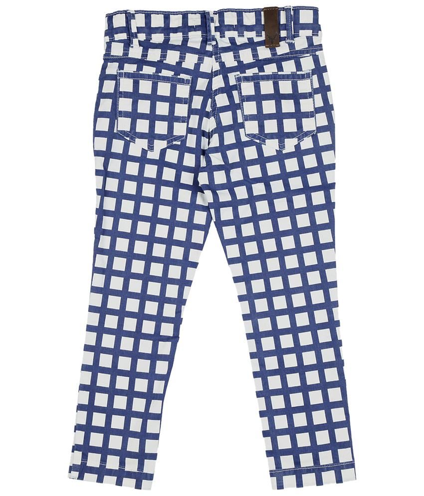 allen solly pleated cotton trousers