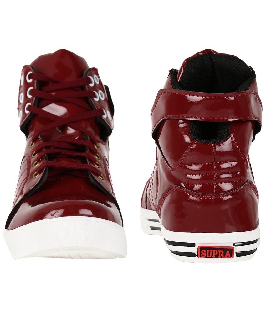 maroon party shoes