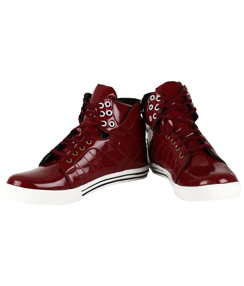 maroon party shoes