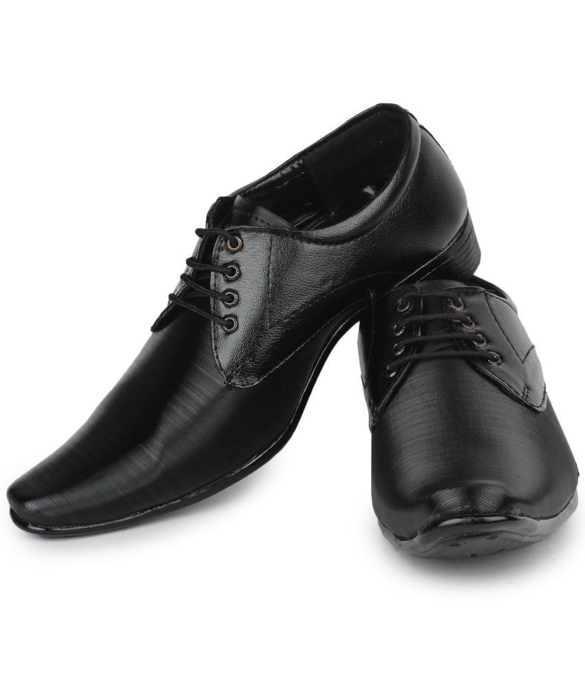Beonza Black Formal Shoes Price in India- Buy Beonza Black Formal Shoes ...