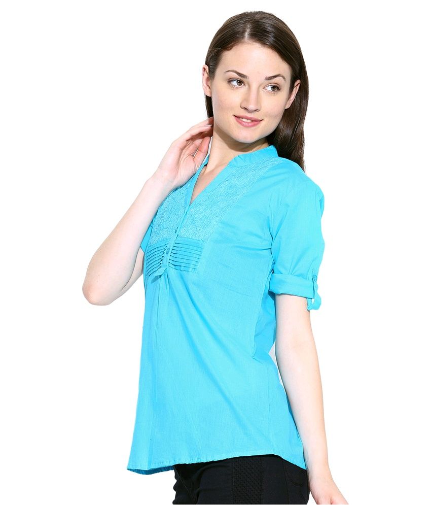 turquoise tops ladies