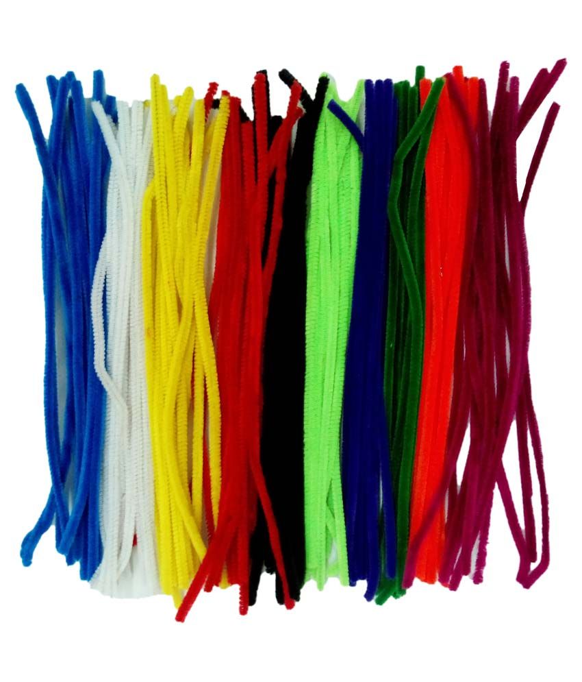 Vardhman Multicolor Pipe Cleaners - Pack of 100: Buy Online at Best ...