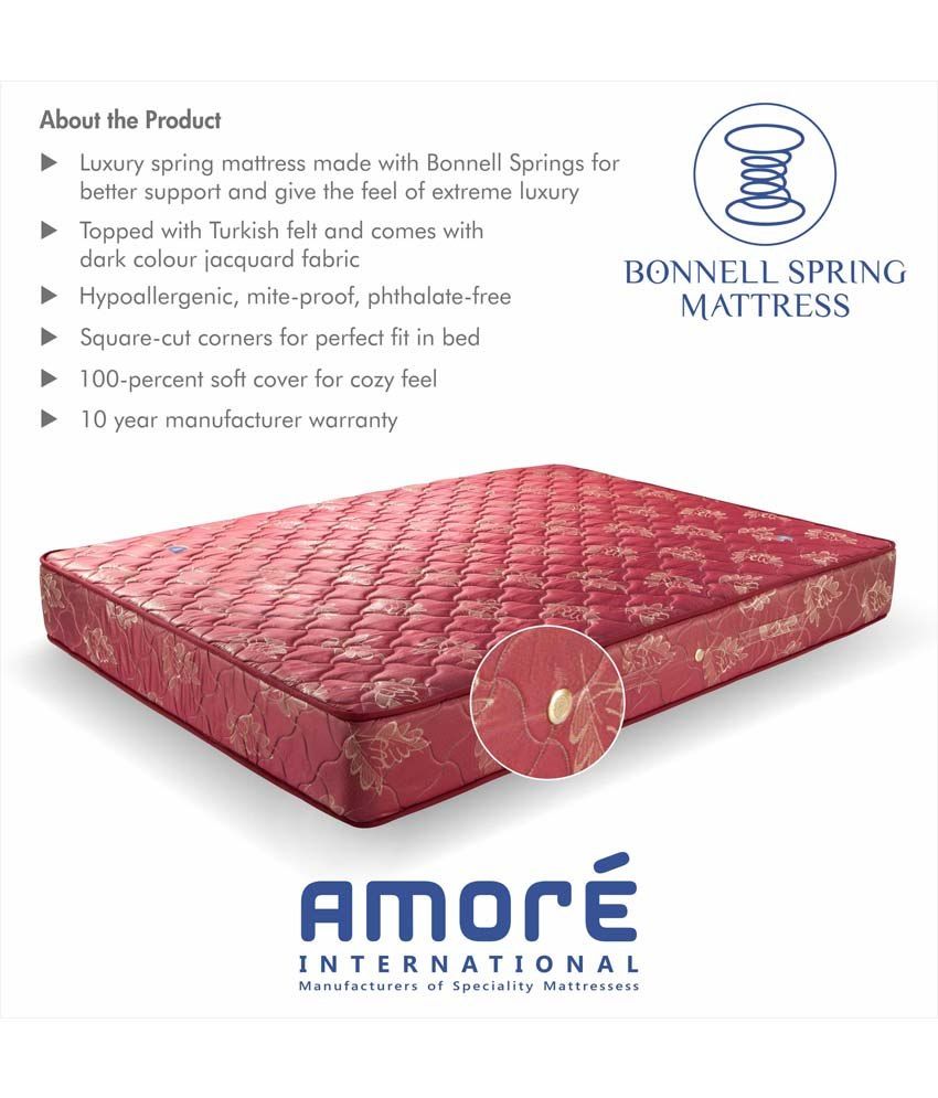 amore international bonnell spring mattress