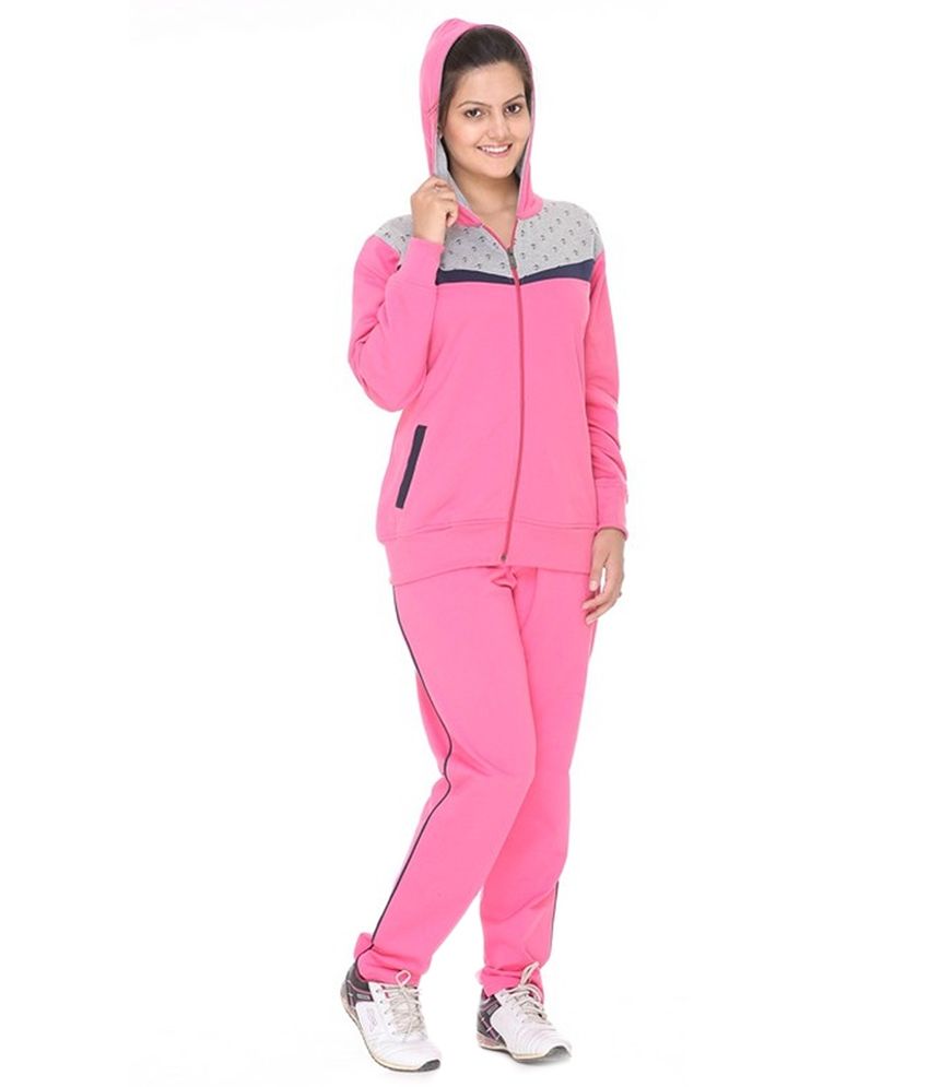 cotton fleece tracksuit