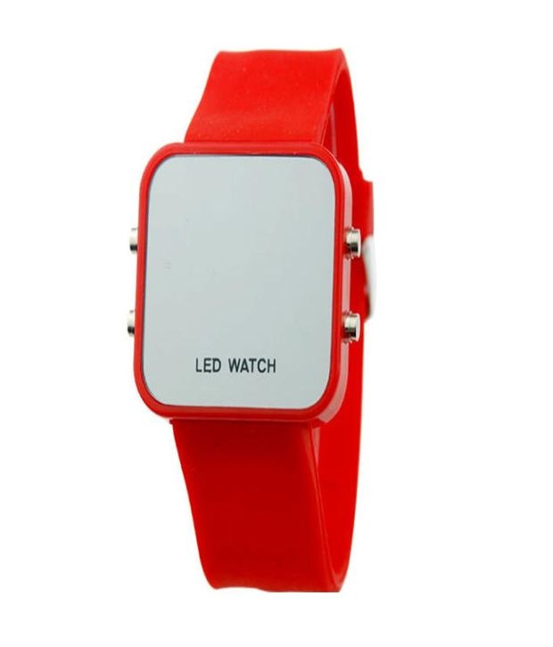 square shape digital watch