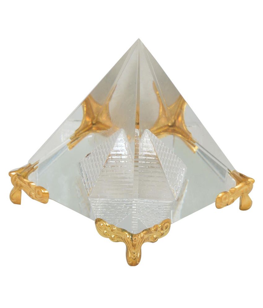     			Astrogallery White Crystal Pyramid