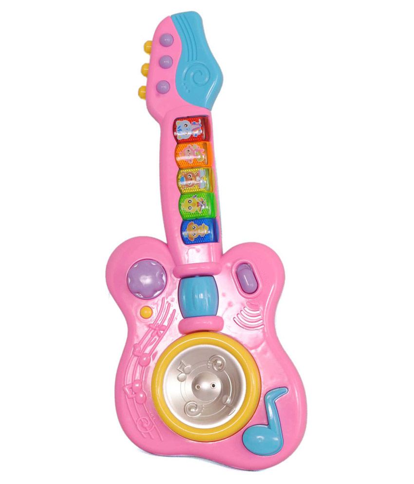 Tabu Toys World Pink Musical Guitar - Buy Tabu Toys World Pink Musical ...