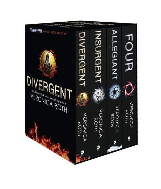 Divergent Series 4 in 1 Box Set Paperback (English): Buy Divergent