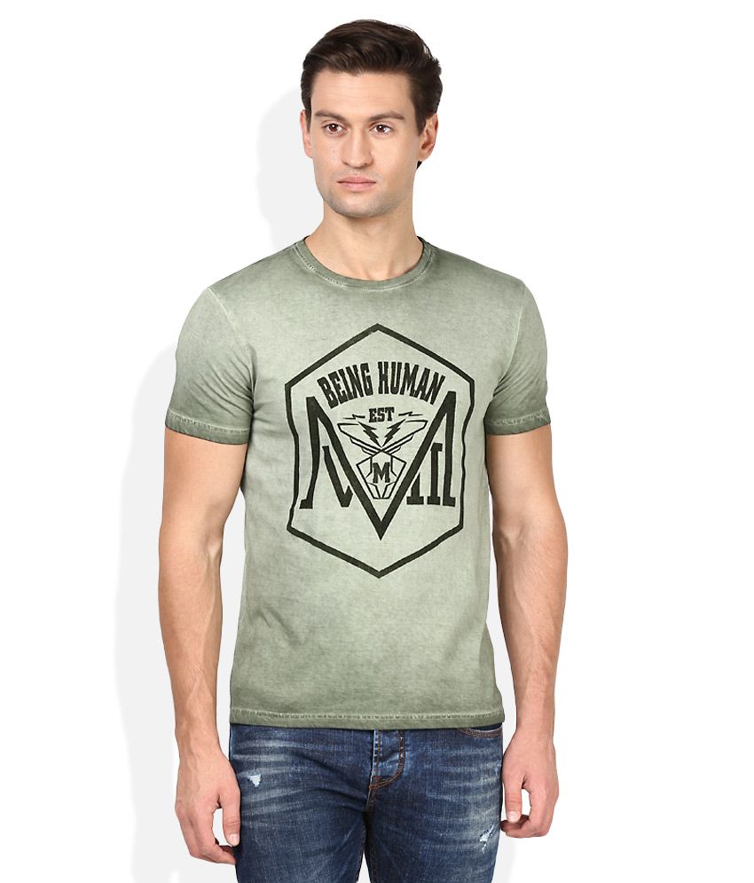 being human green t shirt