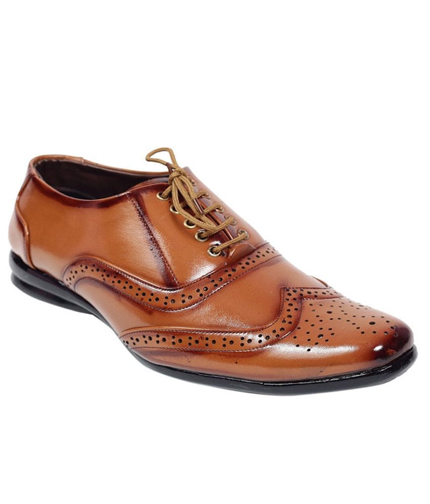 brown formal shoes amazon