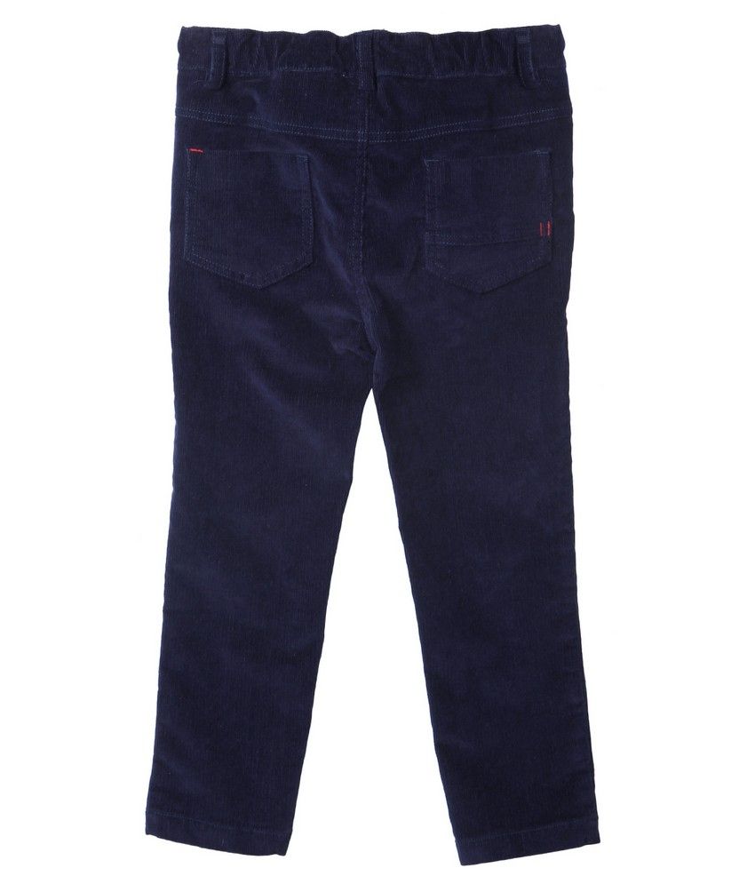 trouser navy blue