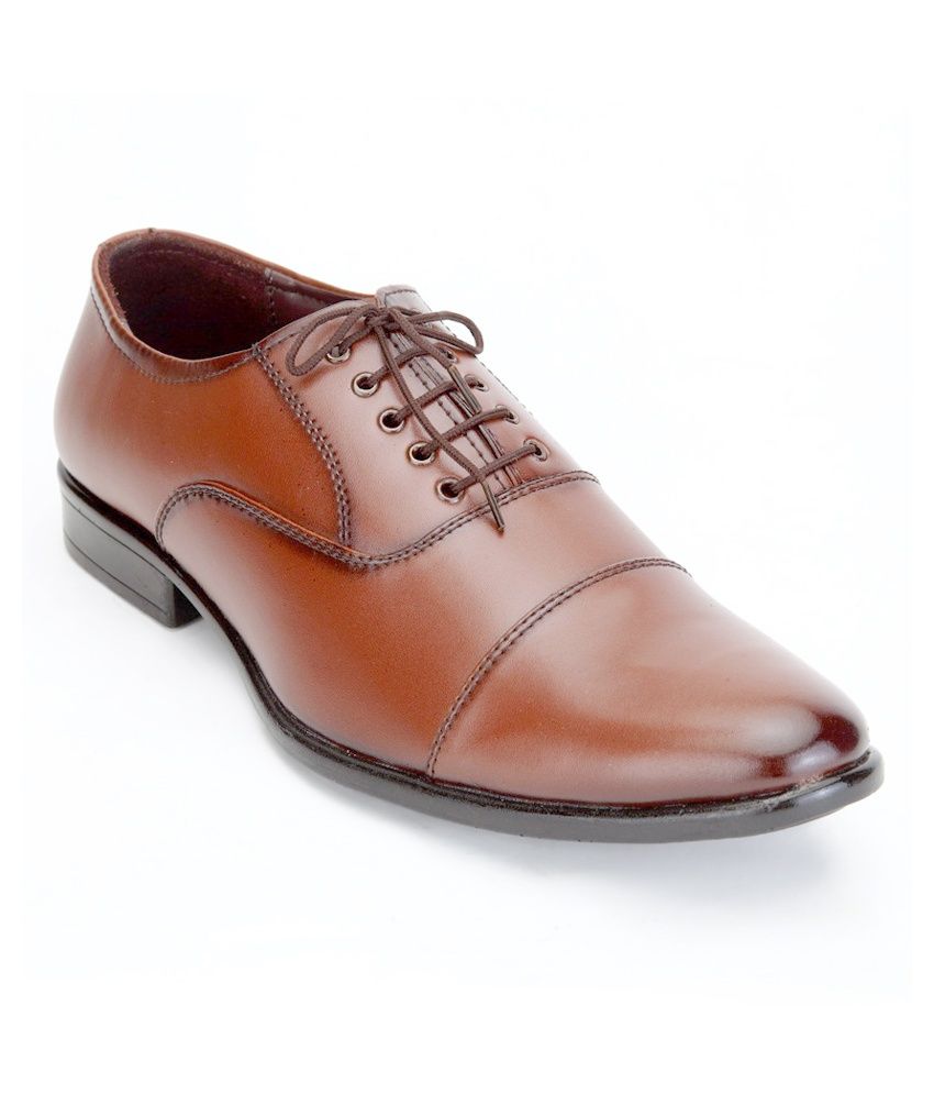 brown formal shoes amazon