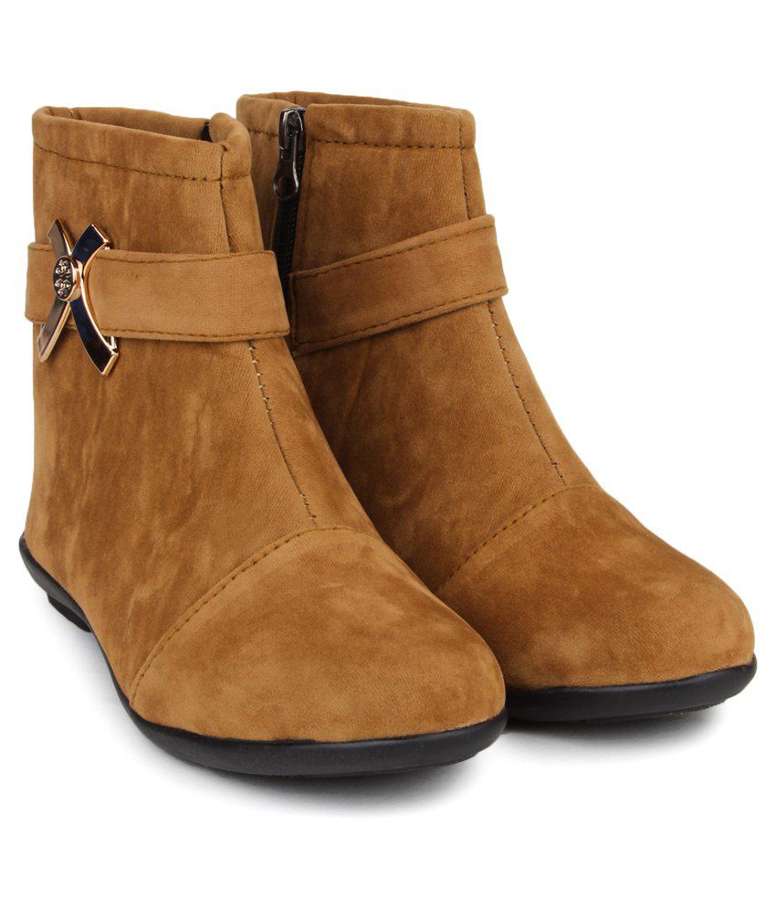 ankle length boots for girls