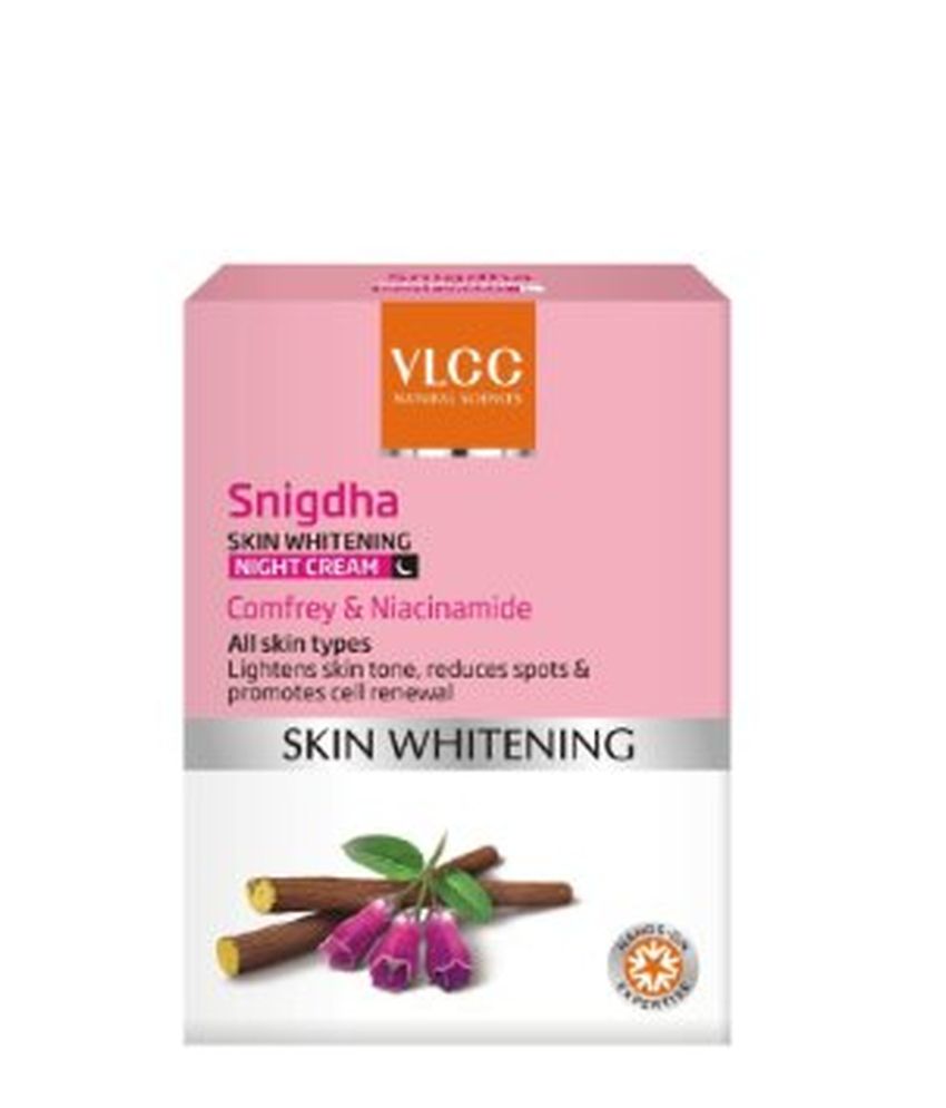 VLCC Snigdha Skin Whitening Night Cream Comfrey 