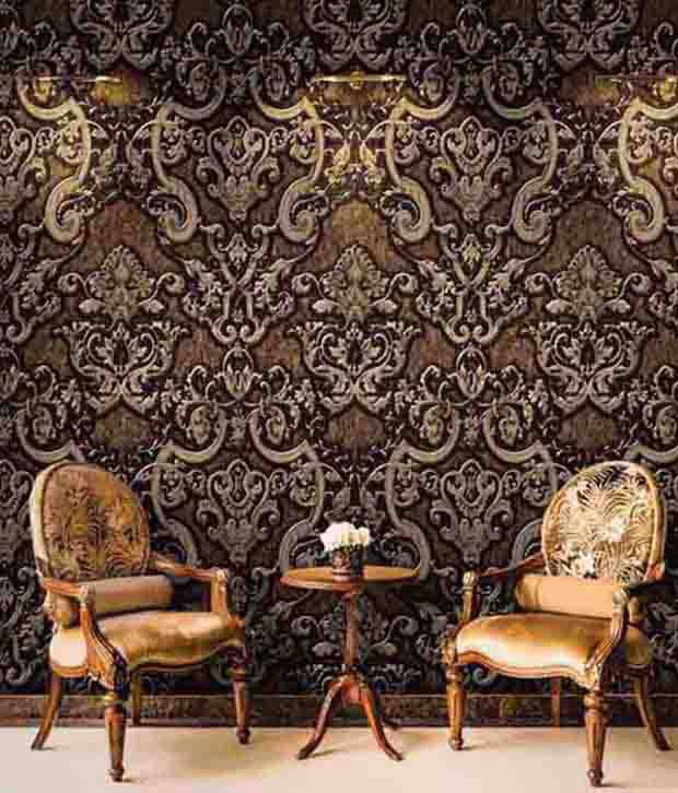 Siddhi Decorators Golden And Brown Wallpaper: Buy Siddhi Decorators Golden  And Brown Wallpaper at Best Price in India on Snapdeal