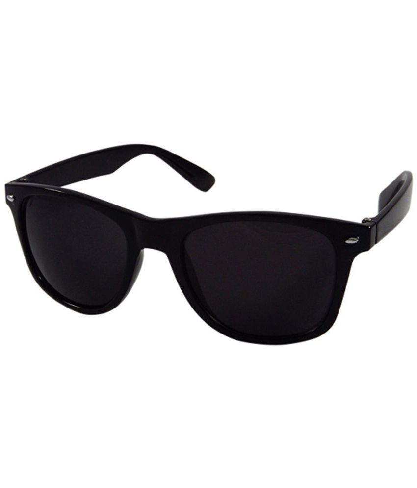 Silver Black Classic Wayfarer Sunglasses - Buy Silver ...
