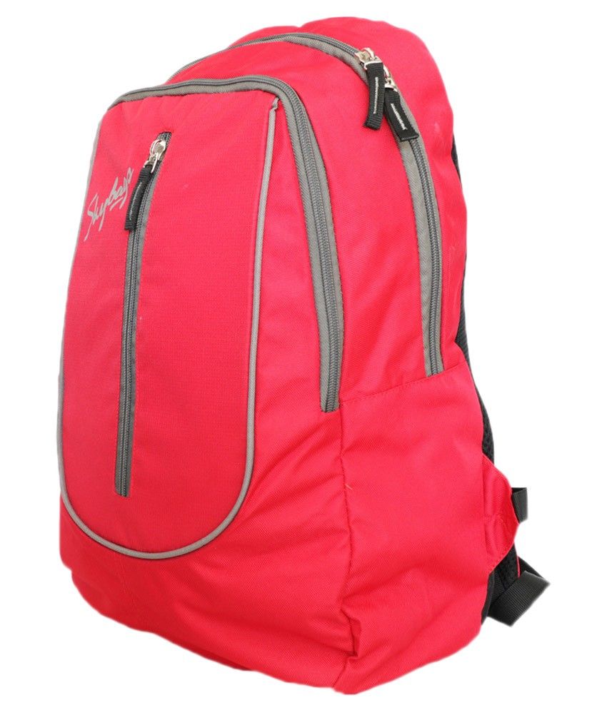 Skybags Red Polyester Backpack Buy Skybags Red Polyester Backpack