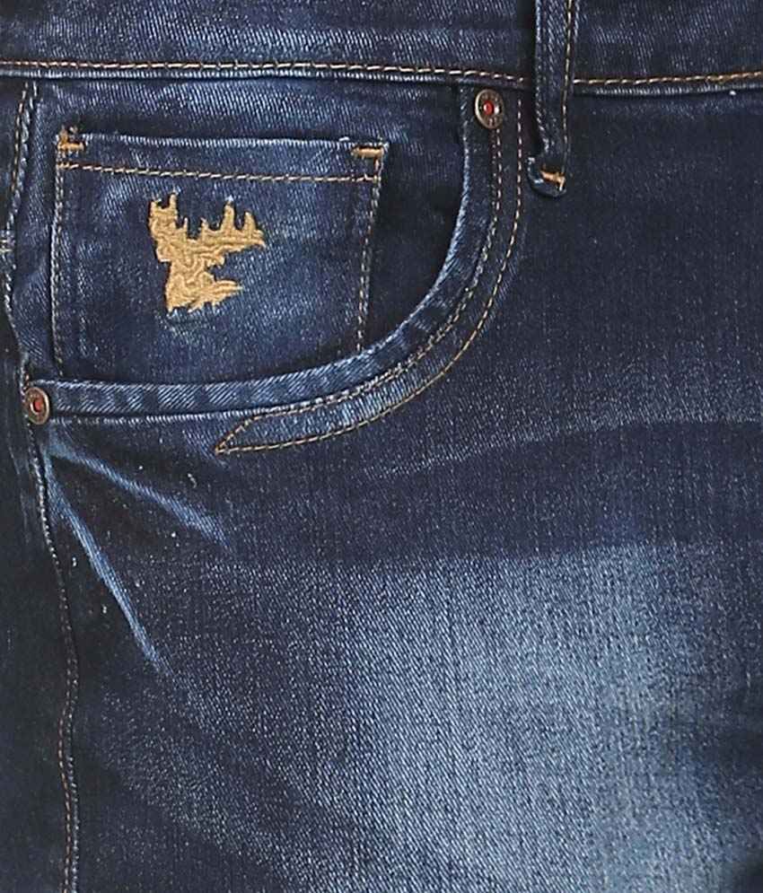stagger polo jeans