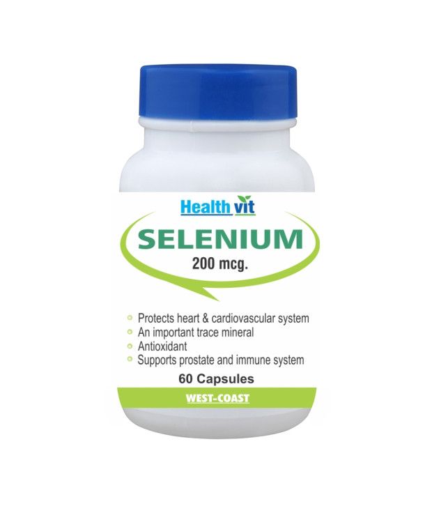 Healthvit Selenium 200 mg 60 Capsules - Buy Healthvit Selenium 200 mg ...