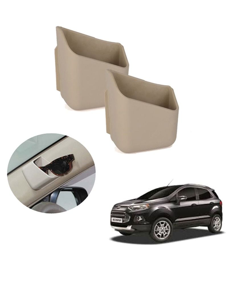 Allure Auto Ford Ecosport Car Pillar Pocket Mobile/Penpaper Holder