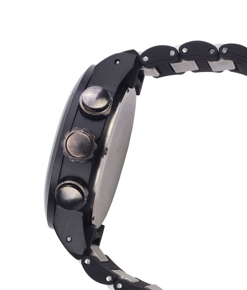 Quamer Black Steel Sports Wrist Watch - Buy Quamer Black Steel Sports ...