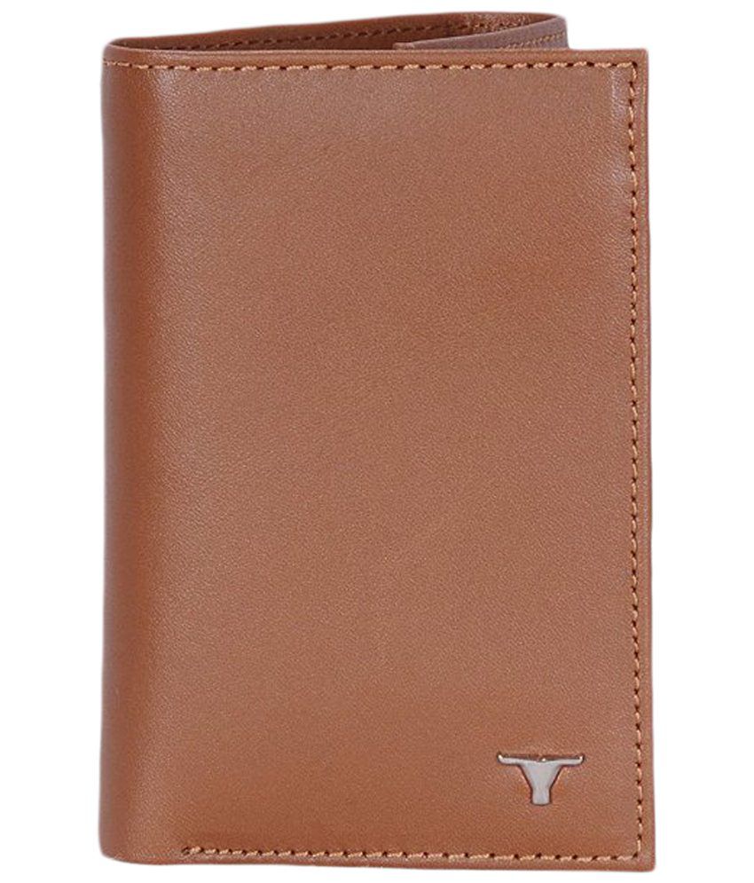 Bulchee Brown Fashionable Tri Fold Wallet for Men: Buy Online at Low Price in India - Snapdeal
