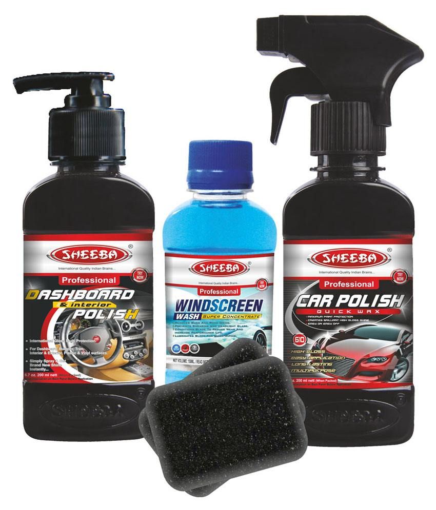 Sheeba Black Dashboard Polish Mini Pack Of 3 Buy Sheeba Black Dashboard Polish Mini Pack Of 3