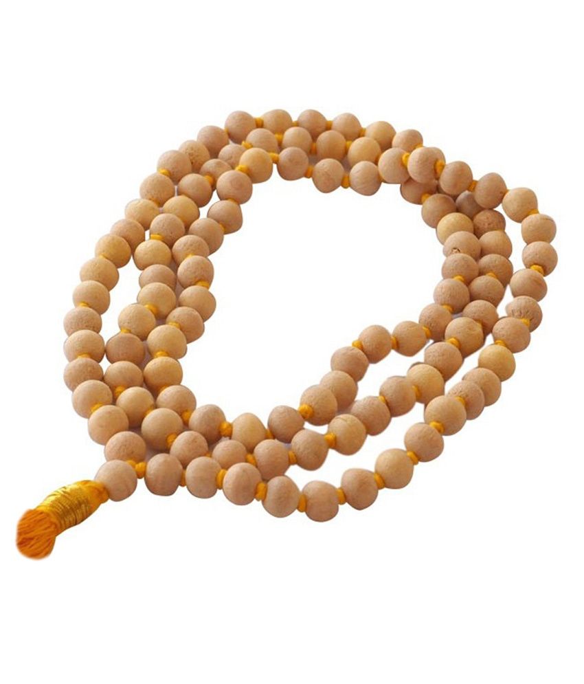     			Bhagwati Beige Tulsi Mala