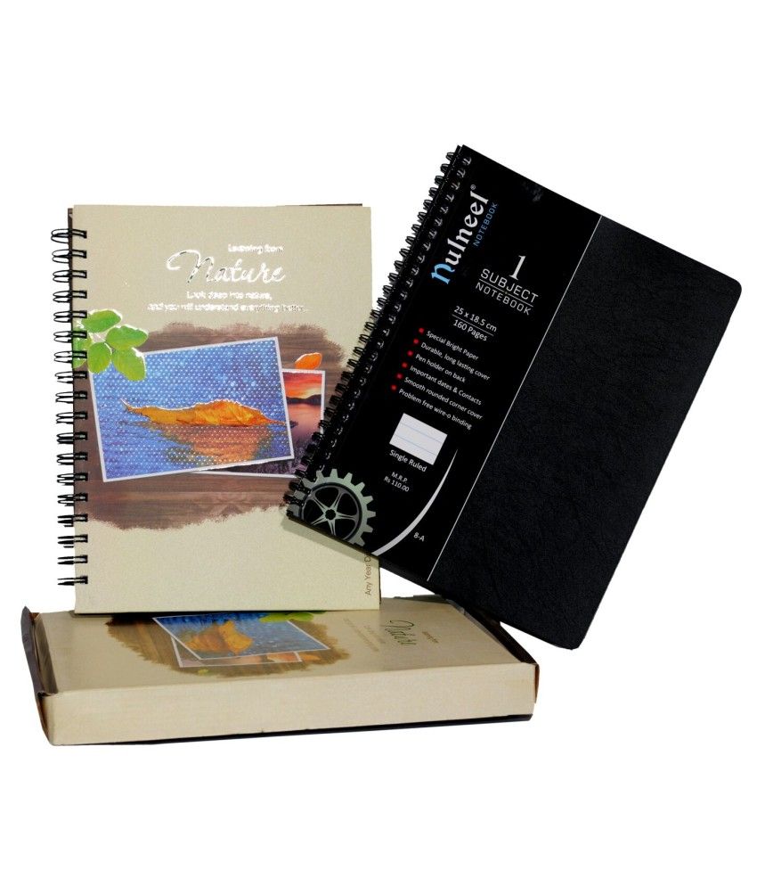 Khuranas Executive Spiral Diary With A Spiral Notebook Buy Online at