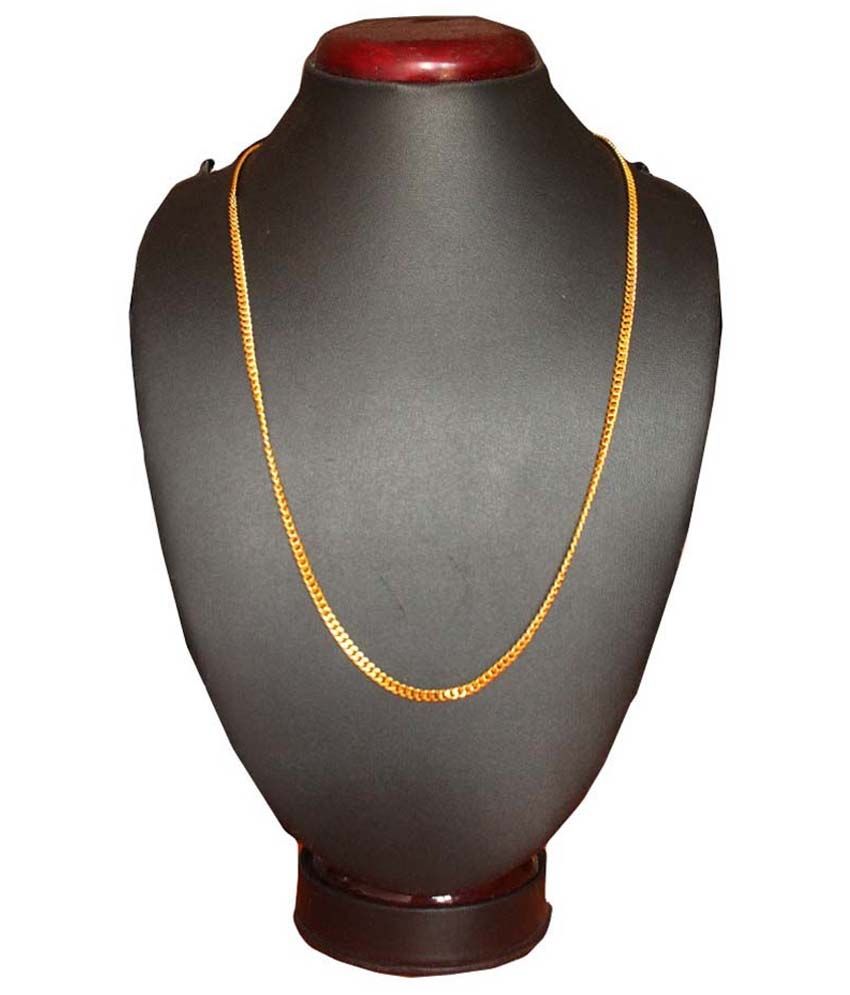 gold plated alloy chain