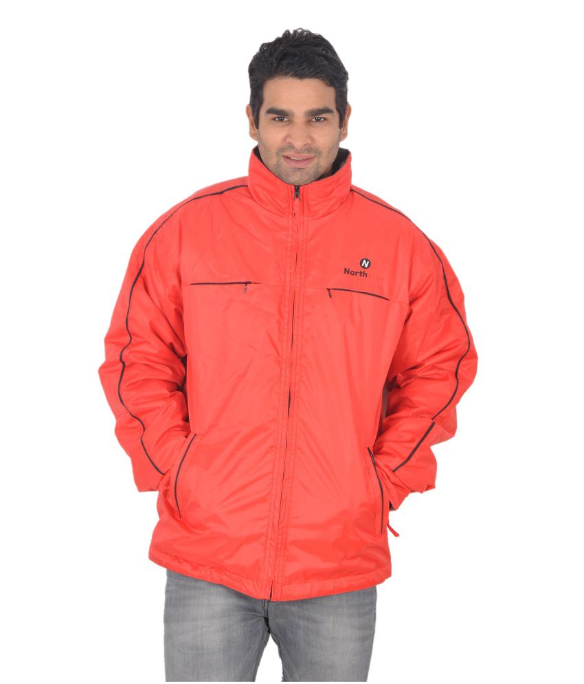 Northside Red Full Sleeves Nylon Reversible Jacket - Buy Northside Red ...