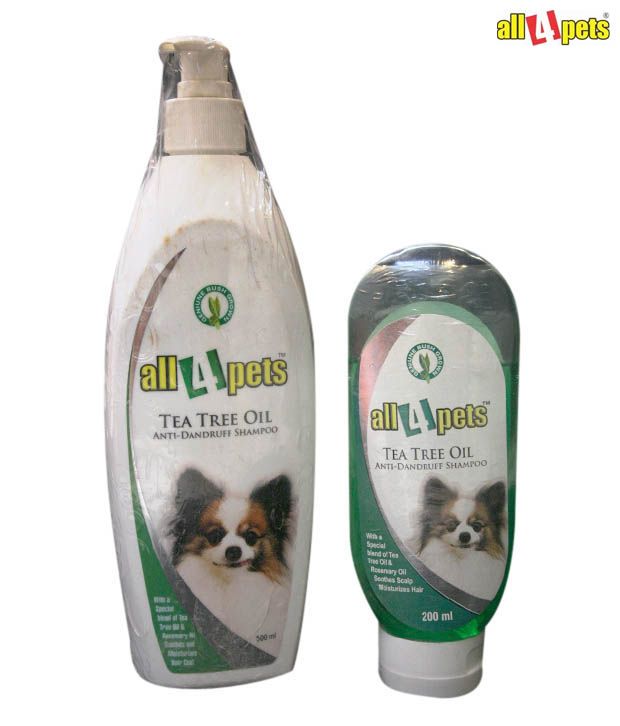 All 4 Pets Tea Tree Oil Shampoo (500 Ml) - Dog Shampoo: Buy All 4 Pets