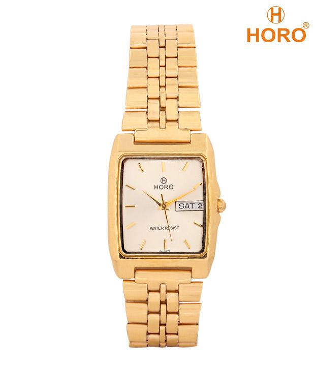 Horo Gold Glaze Bracelet Watch Price in 