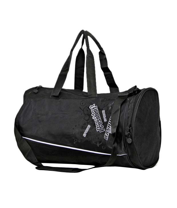 President Drum Black & Grey gear Gym Bag Buy President Drum Black