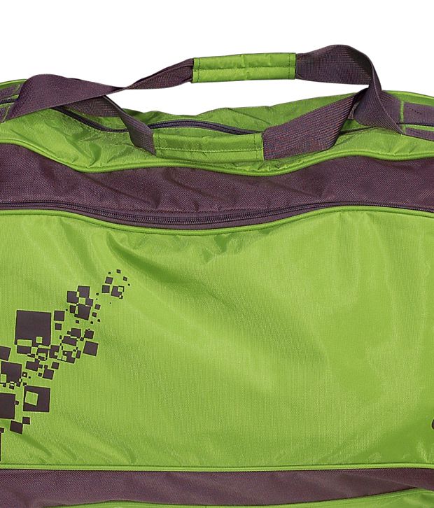 skybags canvas soft travel duffle (green 65 cm)
